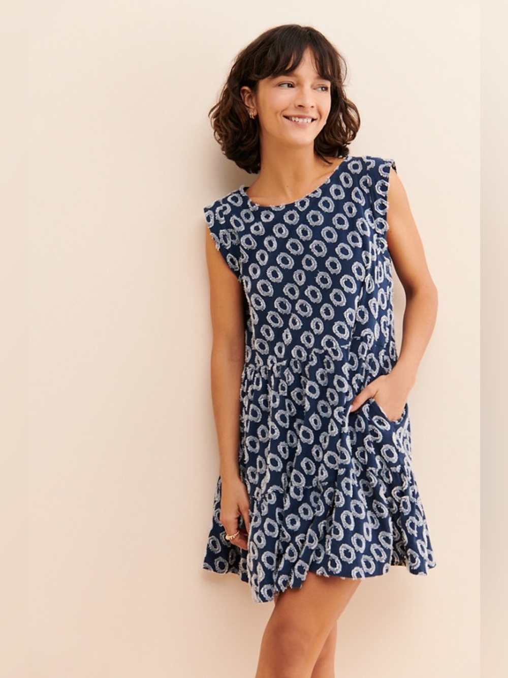 Antropologie Maeve Lisanne Textured Tunic Dress - Picture 2 of 4